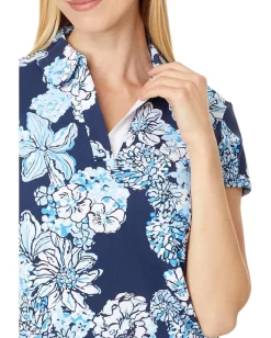 Women Lilly Pulitzer Frida Polo UPF 50+