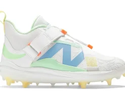 New Balance FuelCell Lindor v2 Comp Baseball Cleats Optic White/Neon Dragonfly Sale