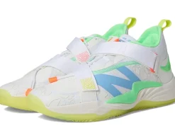 New Balance FuelCell Lindor v2 Off-Field Baseball Cleats Optic White/Neon Dragonfly Hot