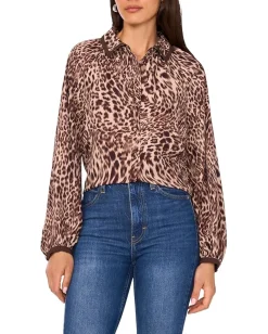 Women Vince Camuto Full Raglan Sleeve Shirt
