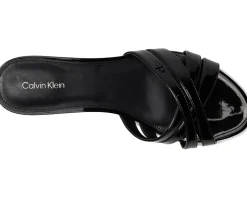Calvin Klein Gabbie Black Patent Discount