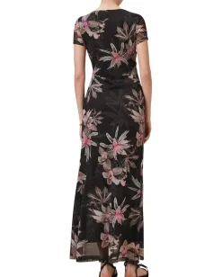 AllSaints Gabby Mesh Dress Adena Black Best