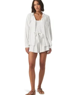 Women Splendid Gabrielle Stripe Button Down