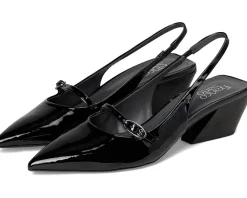 Franco Sarto Galin Black Patent Faux Clearance