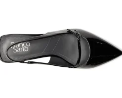 Franco Sarto Galin Black Patent Faux Clearance