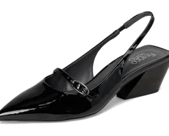 Franco Sarto Galin Black Patent Faux Clearance