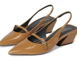 Franco Sarto Galin Peanut Tan Patent New