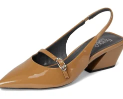 Franco Sarto Galin Peanut Tan Patent New