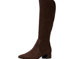 Gentle Souls by Kenneth Cole Gallway Stretch Boots Chocolate Suede Hot