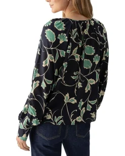 Sanctuary Garden Blouse Evergreen Hot