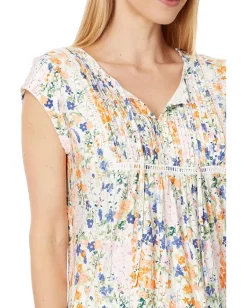 Women Tommy Hilfiger Garden Pintuck Ladder Top