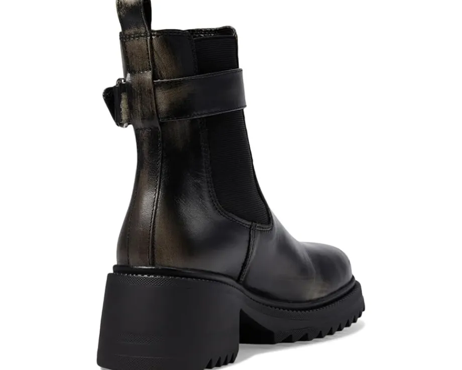 Steve Madden Gates Black Distressed Best