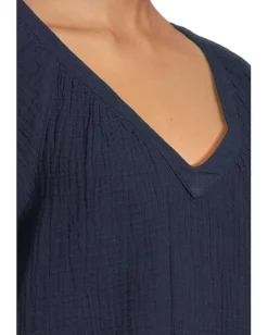 Women Tommy Bahama Gauze Flutter Sleeve Top