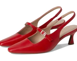 Naturalizer Gemini Red Leather Outlet