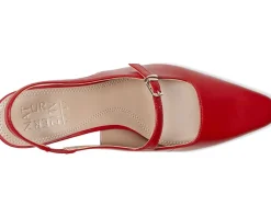 Naturalizer Gemini Red Leather Outlet