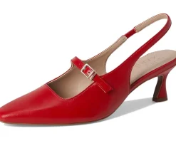 Naturalizer Gemini Red Leather Outlet