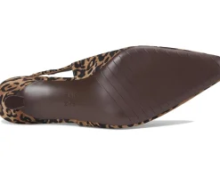 Naturalizer Gemini Dark Brown Leopard Suede New