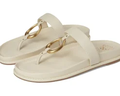 Vince Camuto Genri O-Ring Thong Slide Sandals Panna Creme Sale