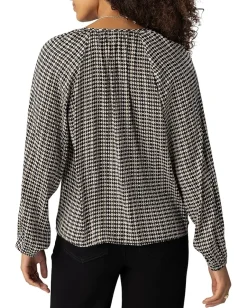 Sanctuary Geo Blouson Blouse Mini Geo Discount