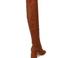 Cole Haan Georgette Over The Knee Boots Tobacco Suede Hot