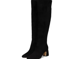 Cole Haan Georgette Over The Knee Boots Black Suede Best