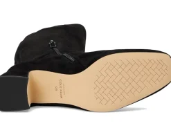 Cole Haan Georgette Over The Knee Boots Black Suede Best