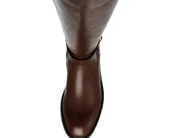 Steve Madden Georgi Brown Leather Hot