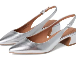 Gentle Souls by Kenneth Cole Georgia Silver Leather Hot