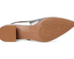 Gentle Souls by Kenneth Cole Georgia Silver Leather Hot