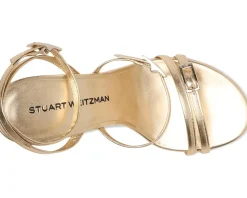 Stuart Weitzman Georgie 100 Golden New