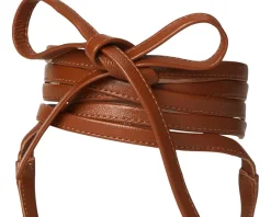 Stuart Weitzman Georgie Lace-Up Bridle Brown Sale