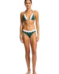 Women Seafolly Gia Ric Rac Hipster Pants