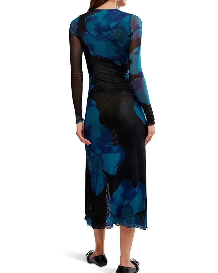 Free People Gianni Maxi Dress Night Combo Discount