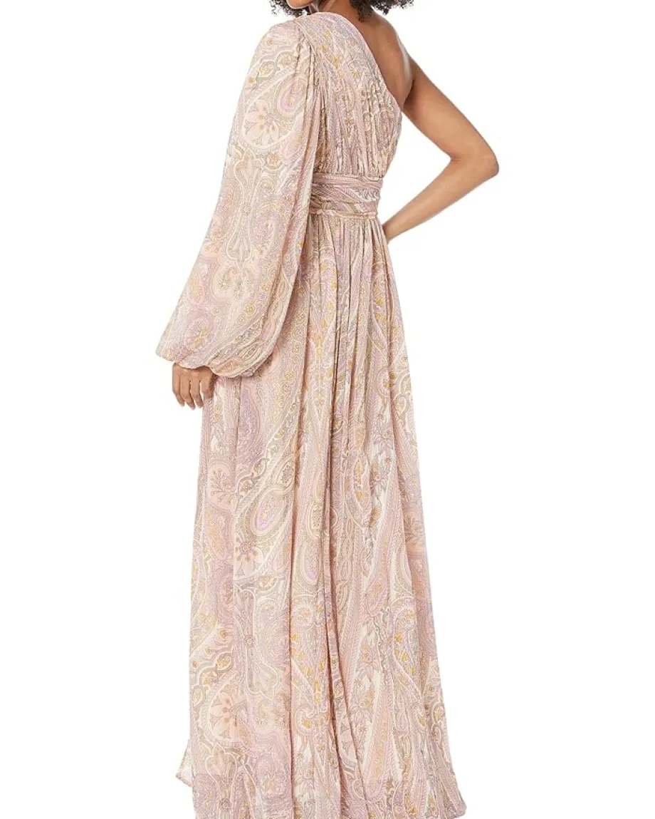 line and dot Gianni Maxi Dress Pink Multi Best