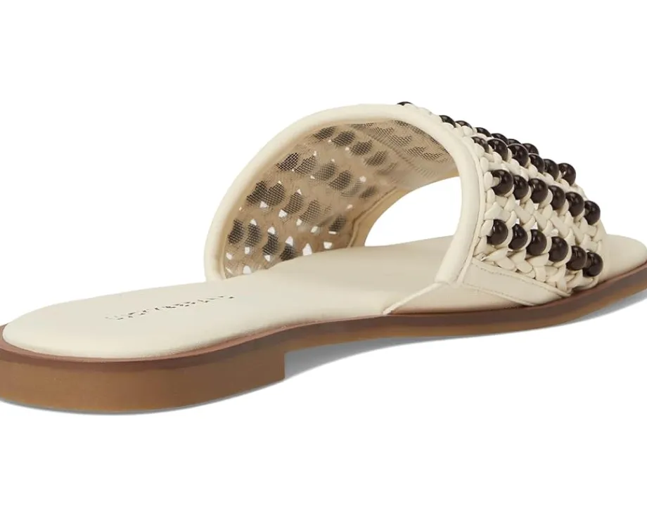 Women Lucky Brand Gidya Beaded Flat Sandals