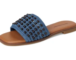Lucky Brand Gidya Beaded Flat Sandals Medium/Brown Hot