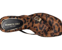 Kenneth Cole New York Gillie Leopard Fabric Clearance