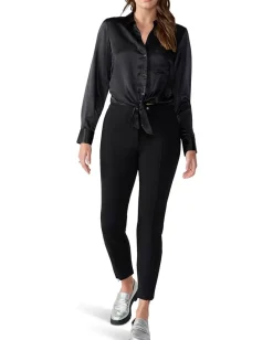 Sanctuary Girlfriend Tie Shirt Black Clearance