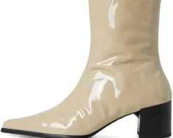 Vagabond Shoemakers Giselle Patent Leather Bootie Sand