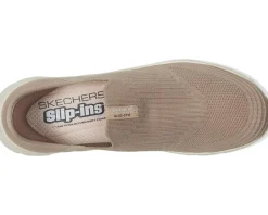 SKECHERS Glide Step Pro Everyday Citiz Hands Free Slip Ins Tan
