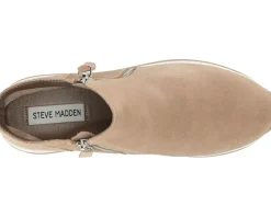 Steve Madden Glided Taupe Suede Best