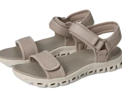 SKECHERS Glide-Step - New Flow Taupe Outlet
