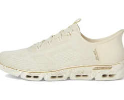 SKECHERS Glide-Step Gratify Pace Hands Free Slip-Ins Natural Gold Sale
