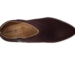 Women LifeStride Glow Zip Short Boots