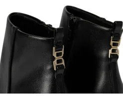 LifeStride Glow Zip Short Boots Black New