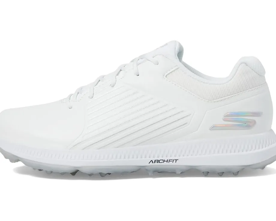 Skechers GO GOLF Go Golf Elite 5-GF White/Silver Outlet