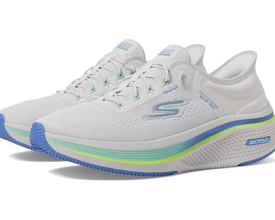 SKECHERS Go Run Elevate 2.0 Banyan Hands Free Slip-Ins Gray/Blue Outlet