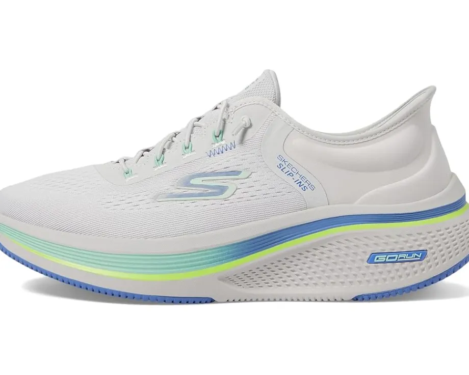 SKECHERS Go Run Elevate 2.0 Banyan Hands Free Slip-Ins Gray/Blue Outlet