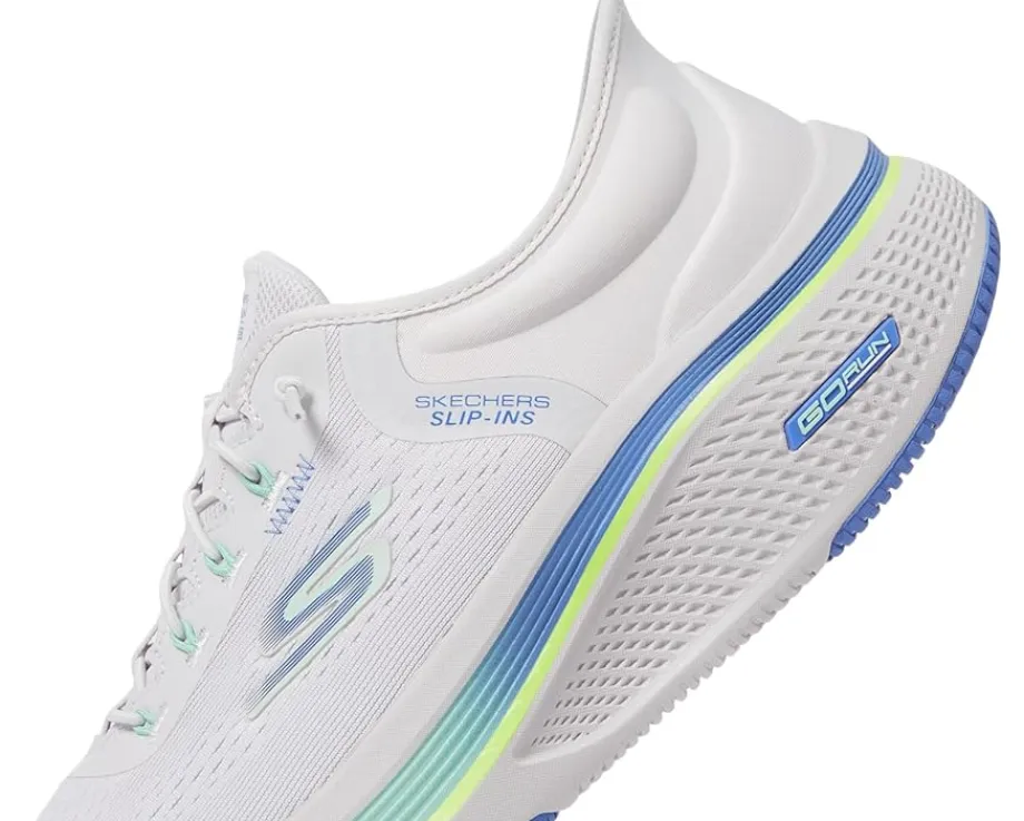 SKECHERS Go Run Elevate 2.0 Banyan Hands Free Slip-Ins Gray/Blue Outlet