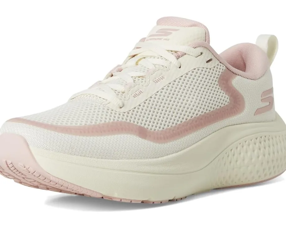 SKECHERS Go Run Supersonic Max Natural/Pink Hot